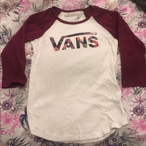 Medium Vans Baseball Tee